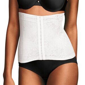 Maidenform Shapewear Instant Slimmer Waist Nipper White Women's Size X-Large XL